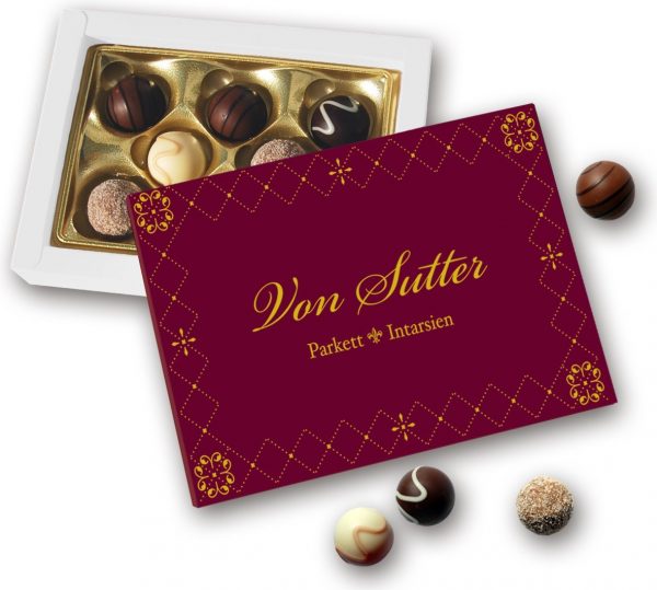 Trüffelpralinen in 8er Schmuckpackung
