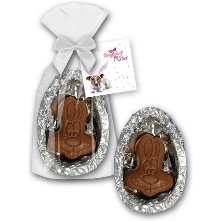 Osterhasenkopf in Stanniolei