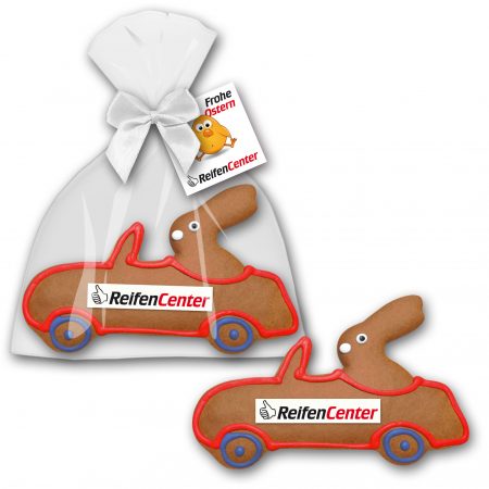 Honigosterbrot - Hase im Cabrio