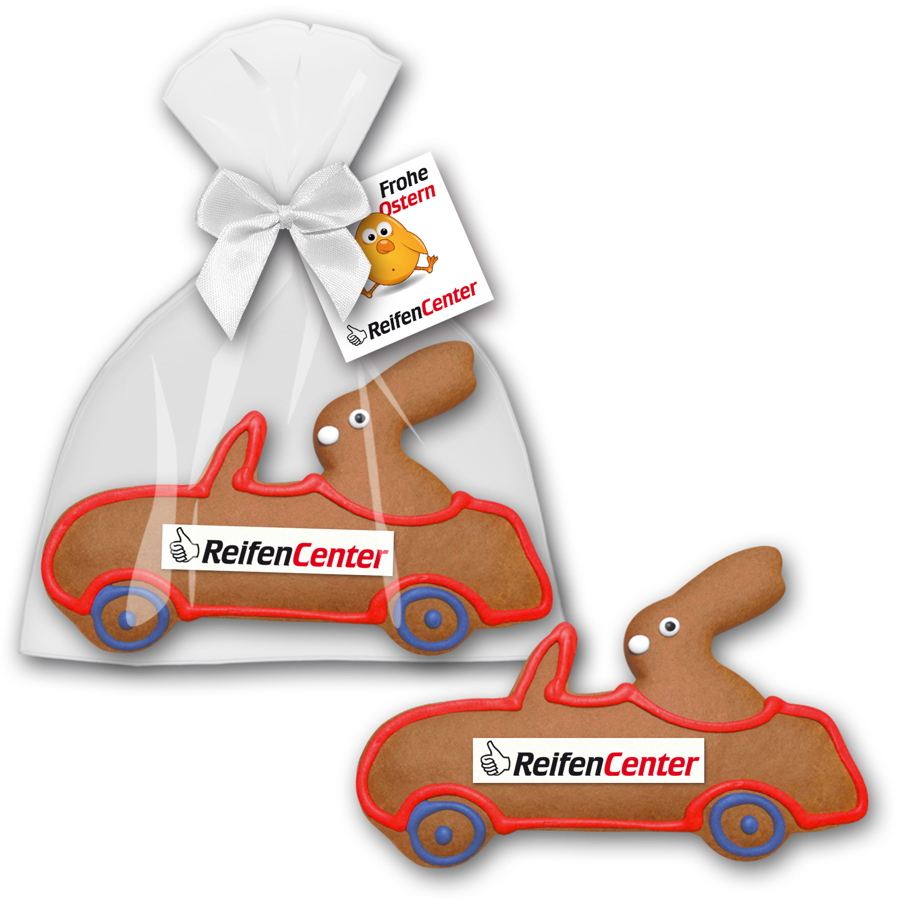 Honigosterbrot - Hase im Cabrio