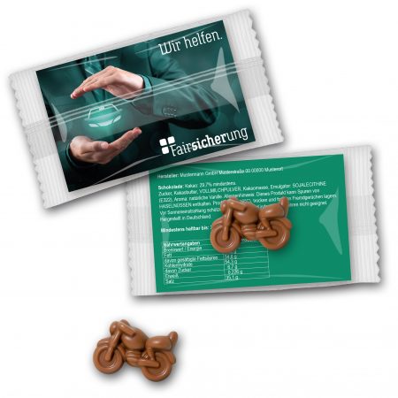 Motorrad aus Schokolade