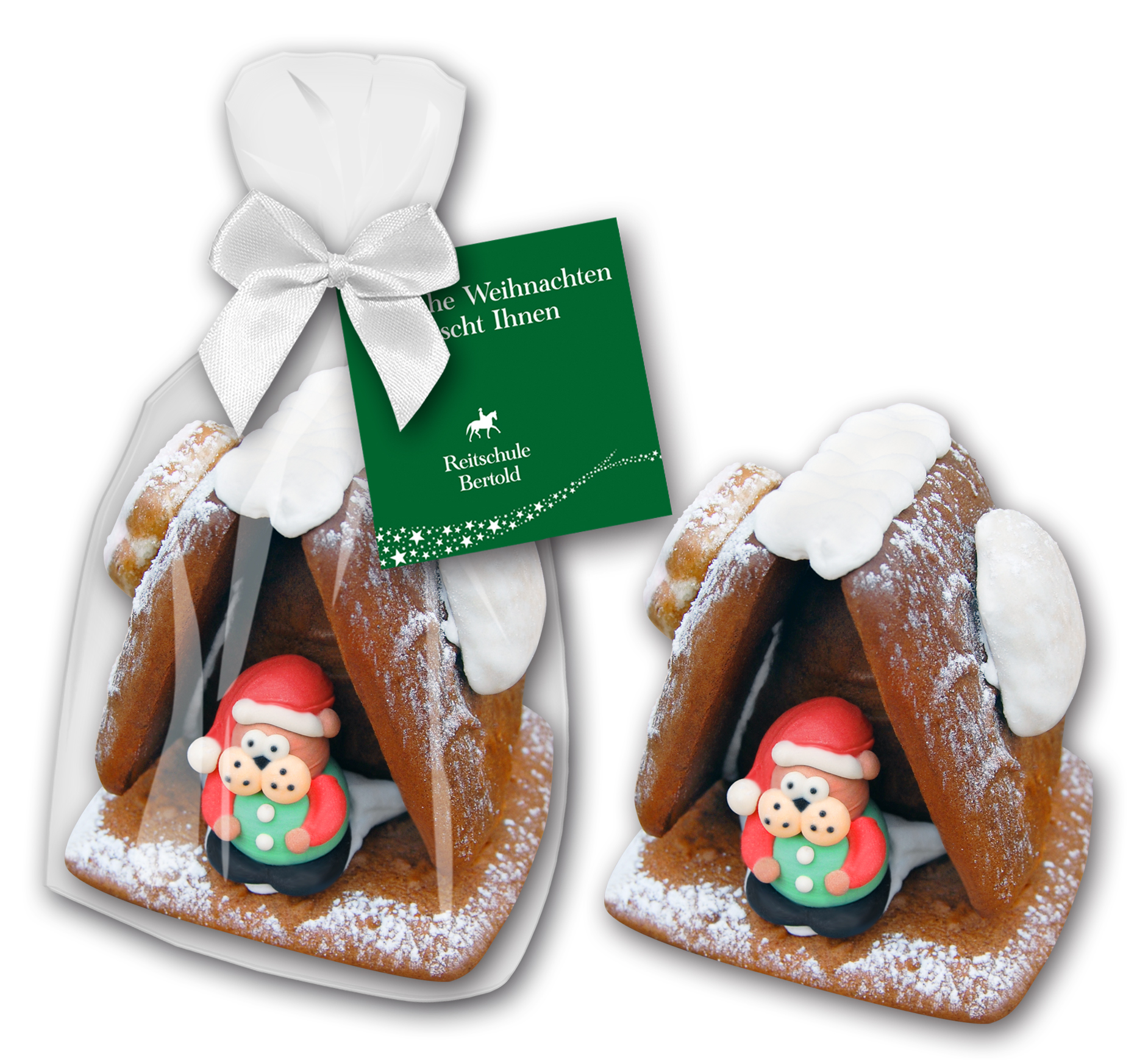 Lebkuchenhaus midi Bärchen