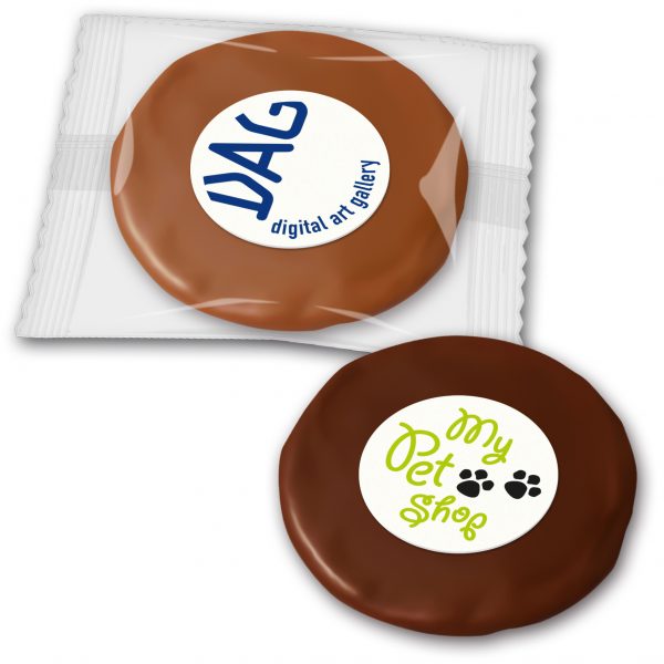 Amerikaner groß mit Logo