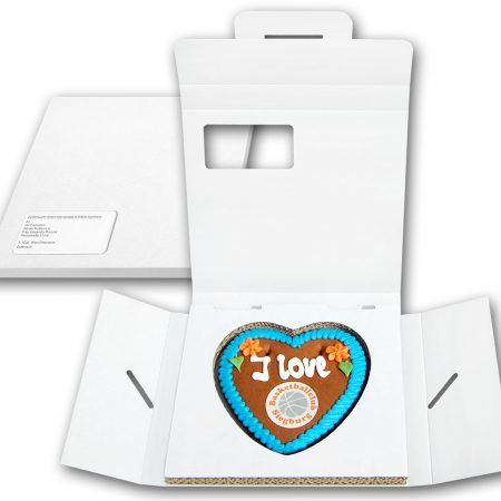 Lebkuchenherz Größe 4 Herz - Mailing