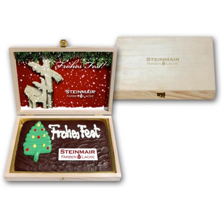 Printenlebkuchen in Schmuckholzkkiste