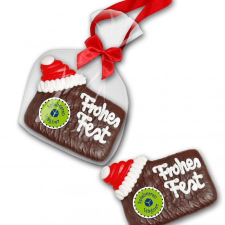 Printenlebkuchen Nikolauscard mit Logo