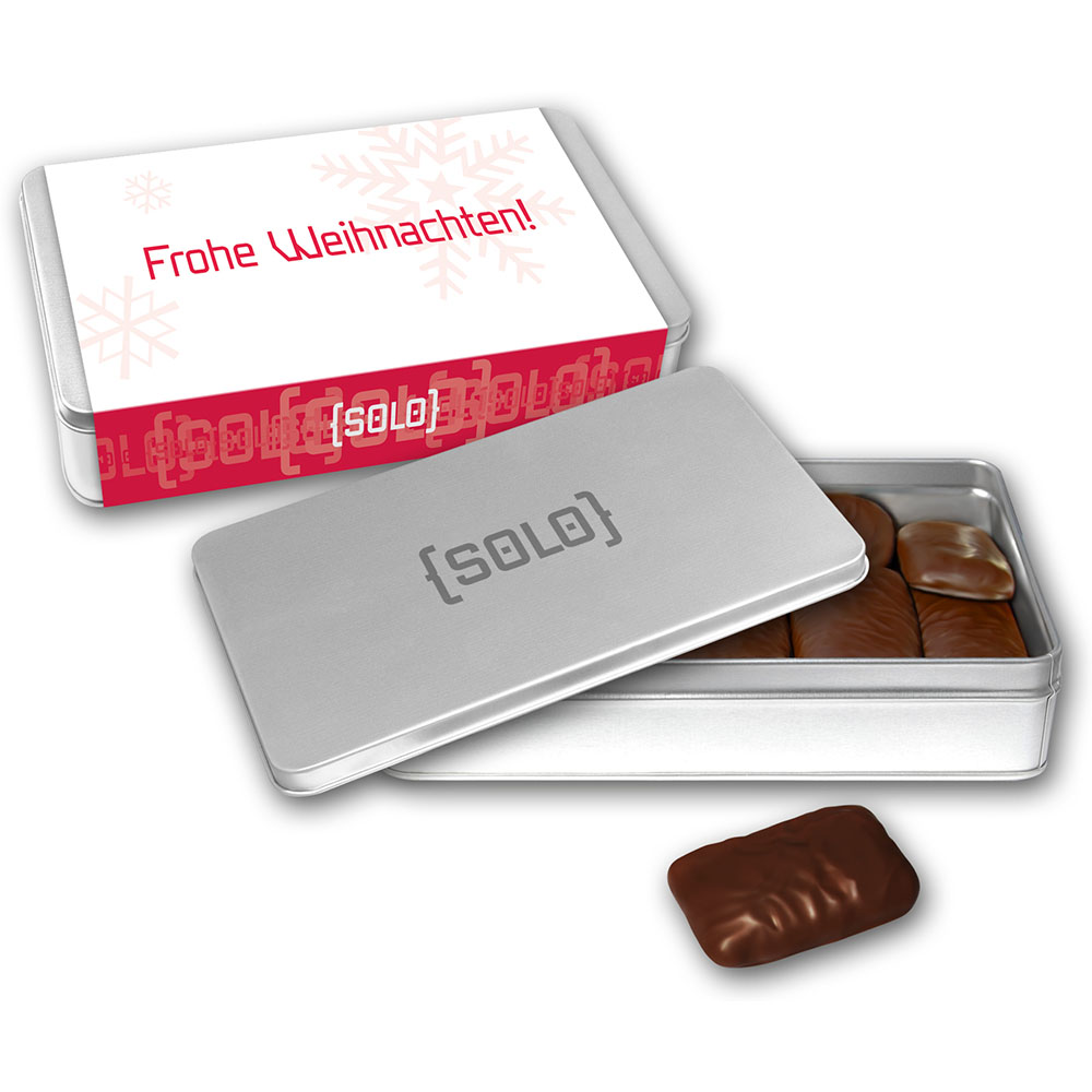 Saftprinten in Metalldose