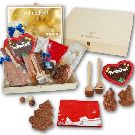 Präsentkiste " Frohes Fest "