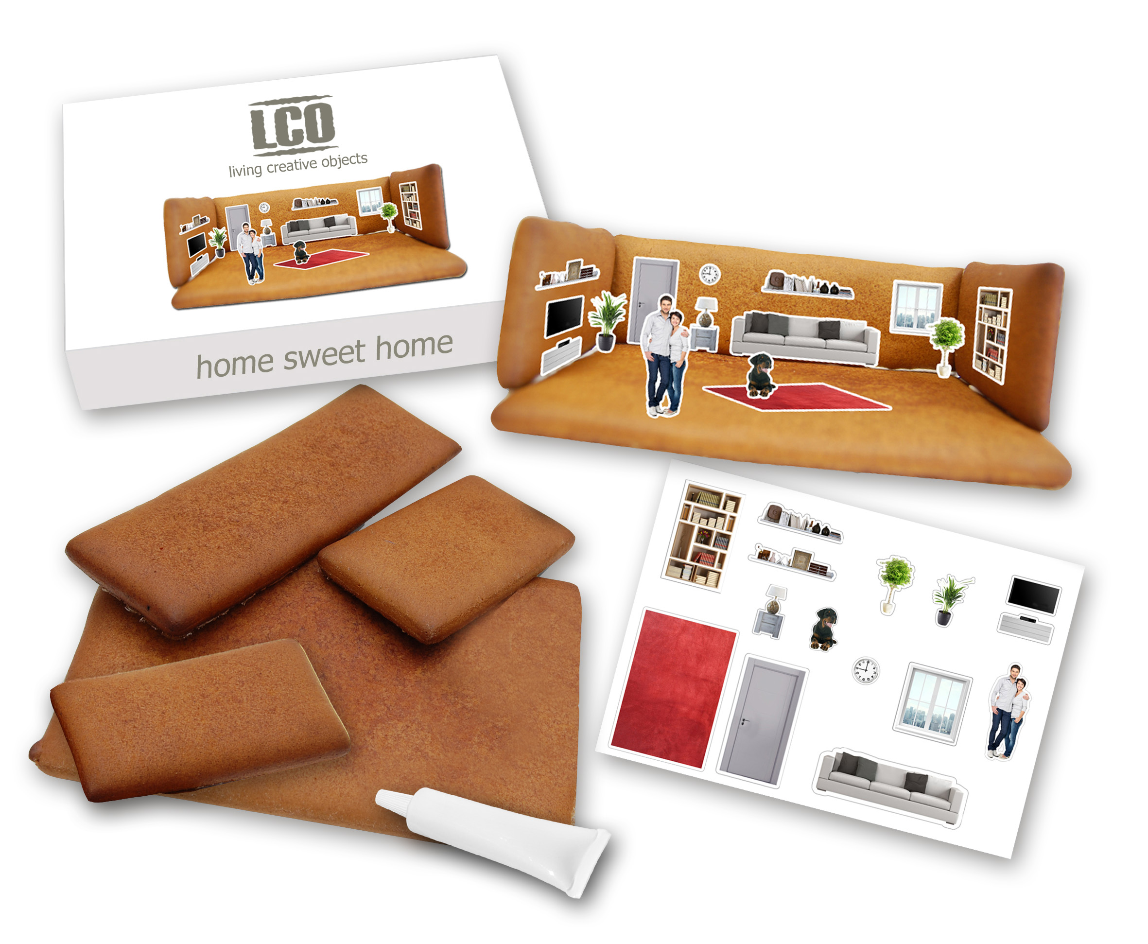 Home Sweet Home Lebkuchen - Bastelset