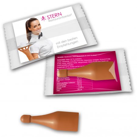 Schokoladen - Sektflasche