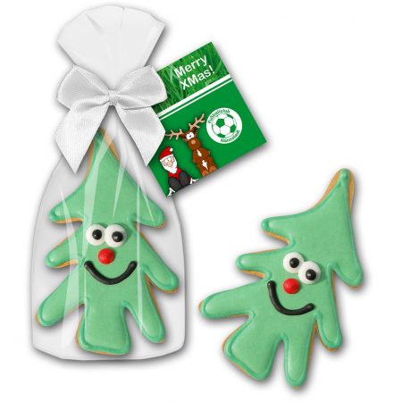 Cookie Tannenbaum mit Gesicht