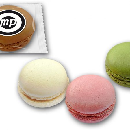 Macarons mit Logo