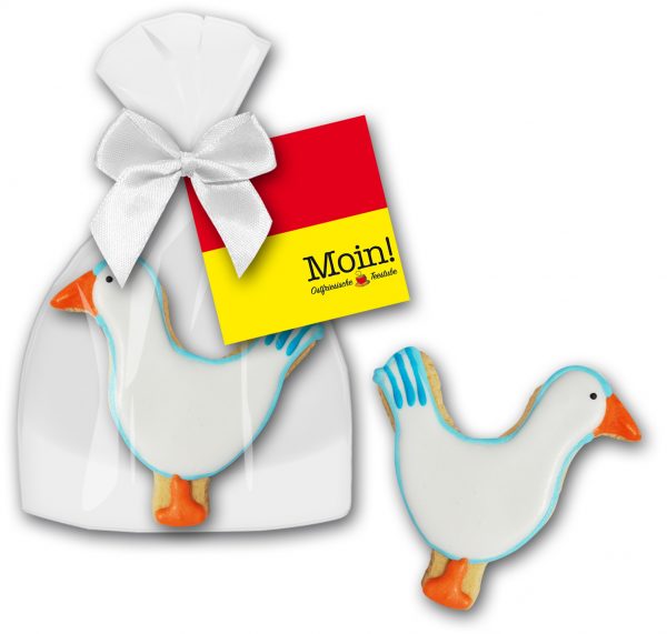 Cookie Möwe stehend