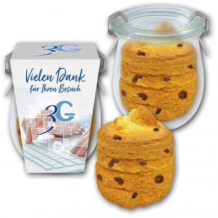 Kuchen im Glas