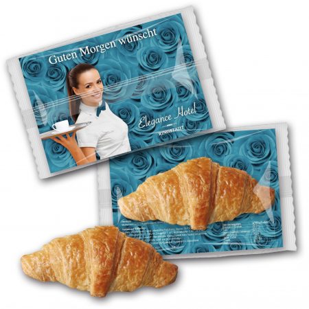 Buttercroissant auf Karte
