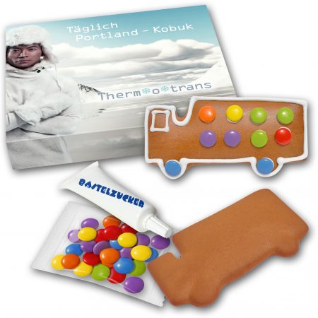 Lebkuchen - LKW Bastelset