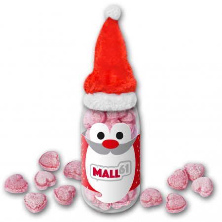 Glühwein Bonbons im Milchglas