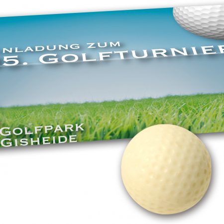 Schoko Golfballset 3er