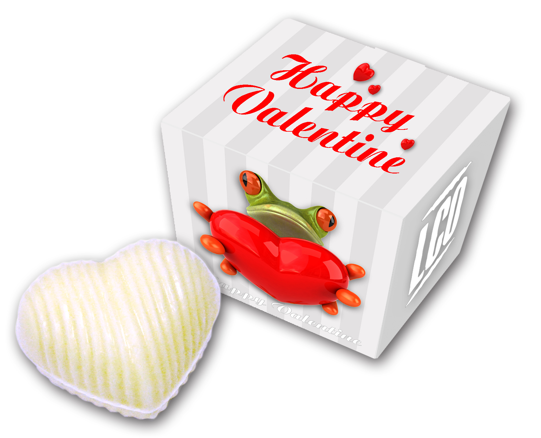 1er Trüffelzylinder mit Pralinenherz