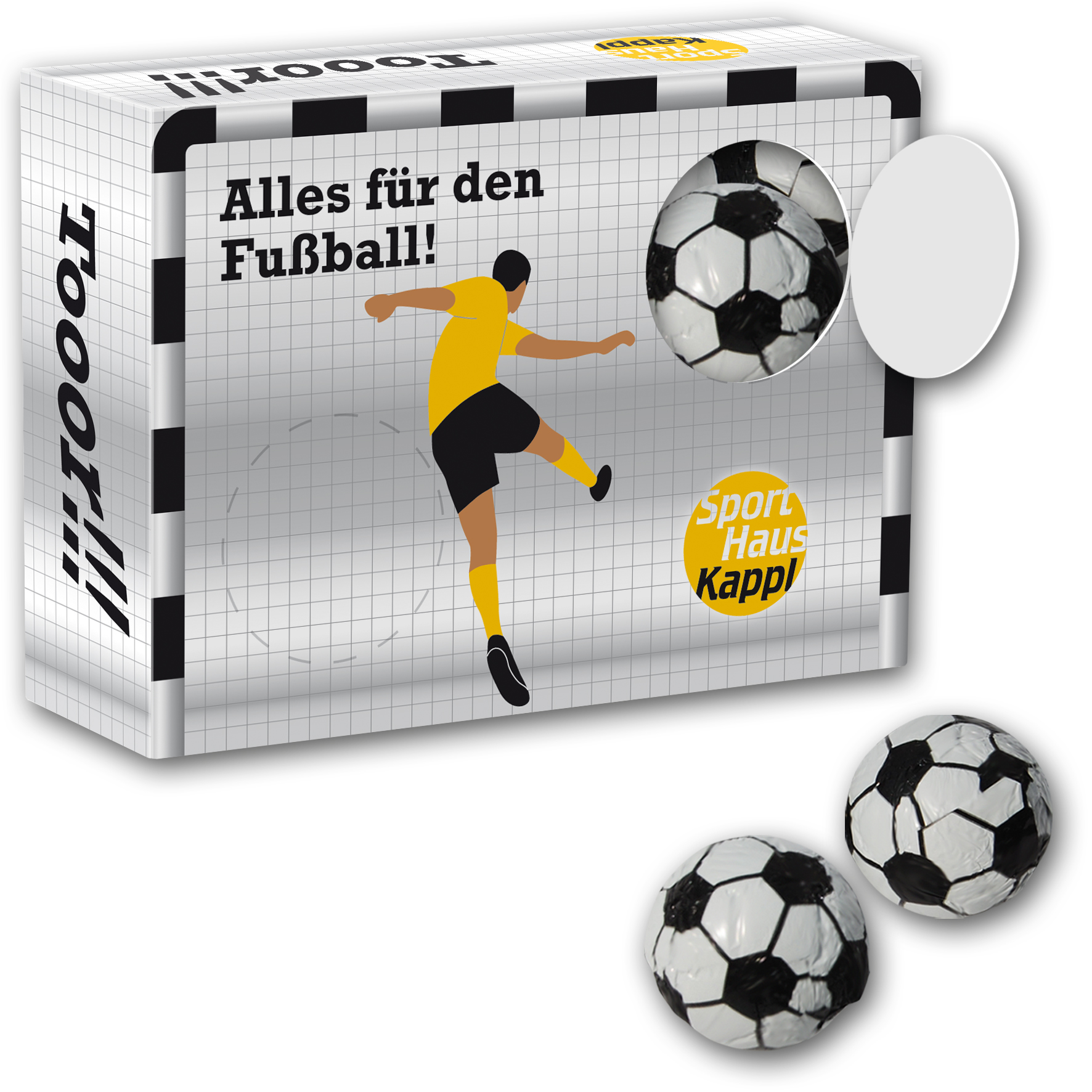 Fußball Torwand Schokolade