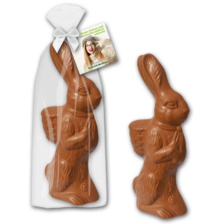 Osterhase mit Logo Mega