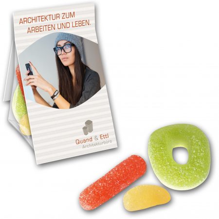 Promobag mit saurer Fruchtgummimischung