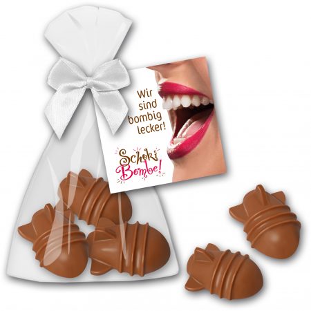 Bomben aus Schokolade