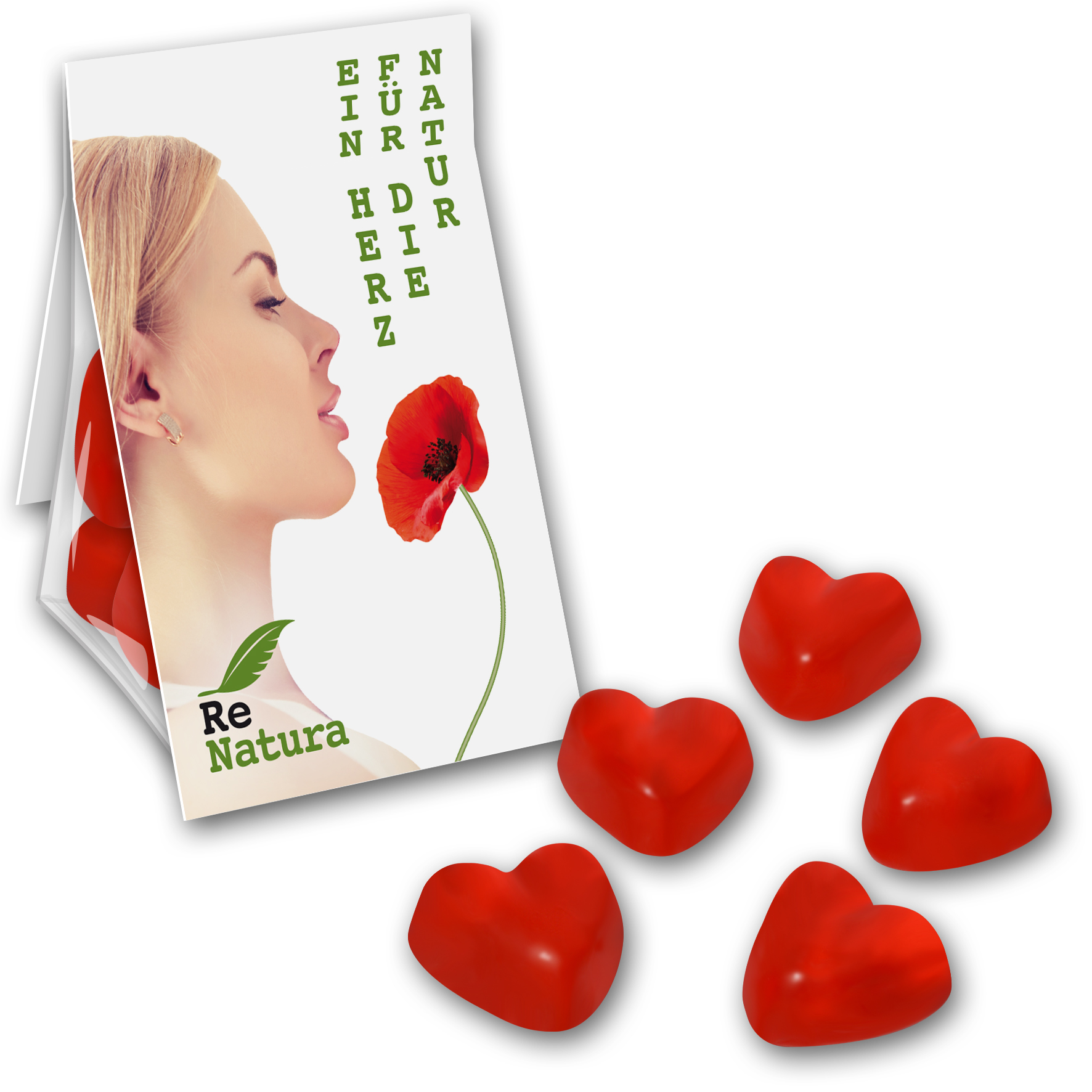 Fuchtgummiherzen Promobag