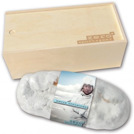 Christstollen 500g in Schmuckholzkiste