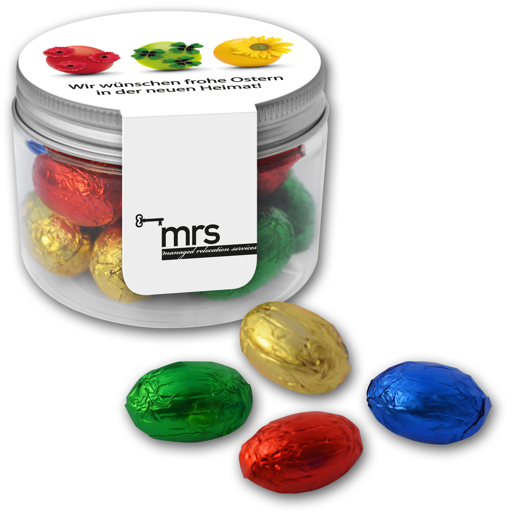 Schokoladeneier im Mini Tin