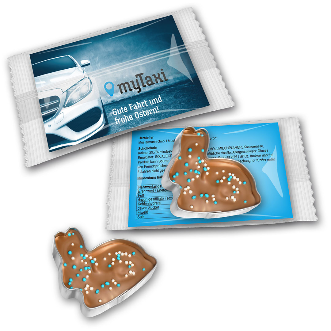 Schokoausstecher Hase