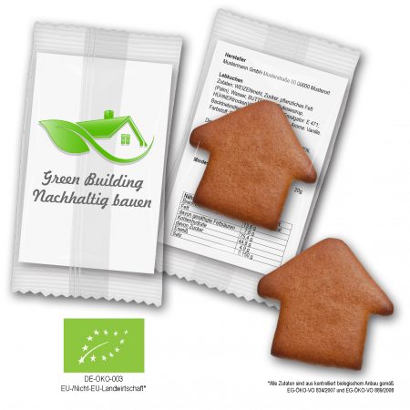 Bio Lebkuchenhaus mit  Logo