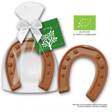 BIO Schokoladenhufeisen 55g