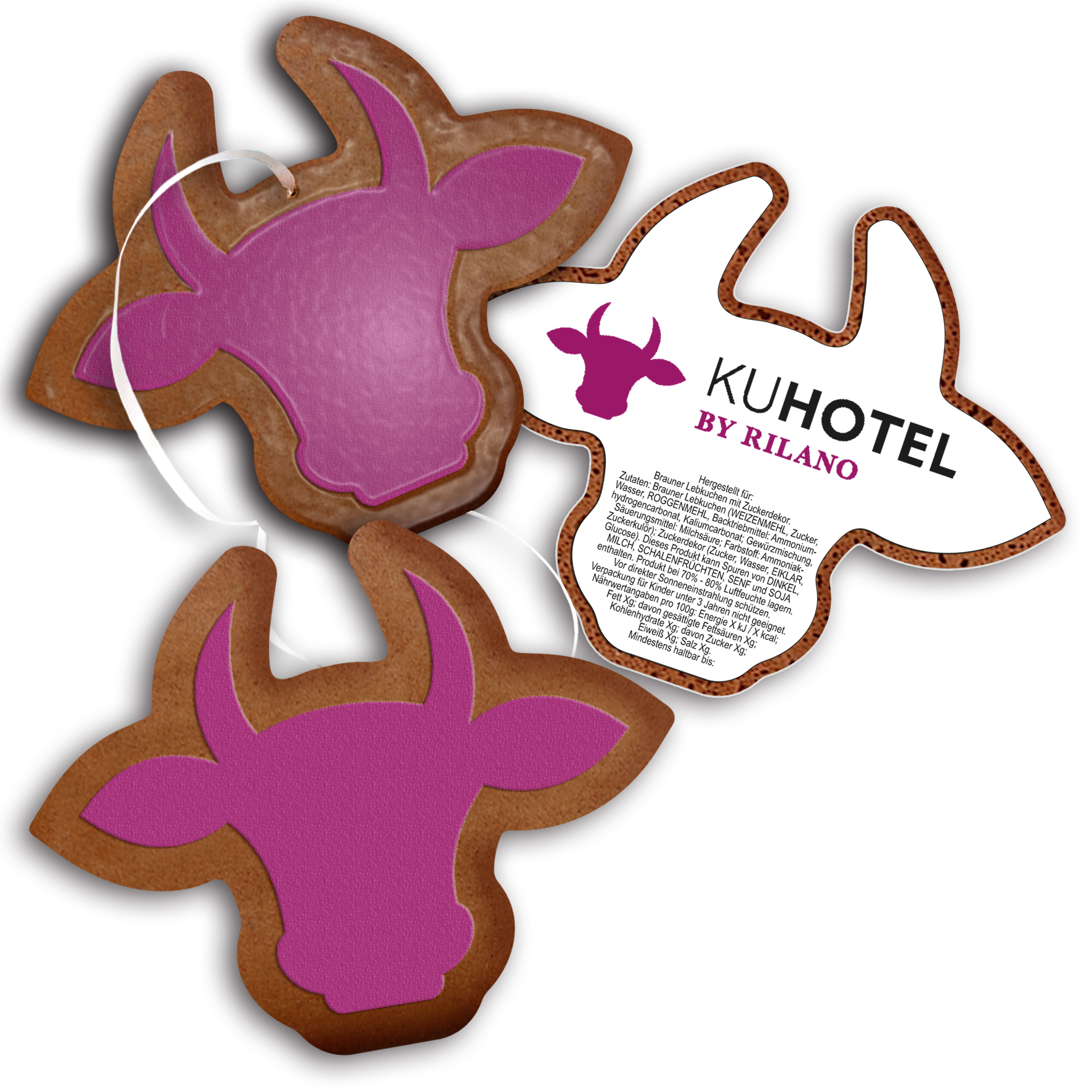 Lebkuchen Sonderform mit Siebdruck – Bild 4