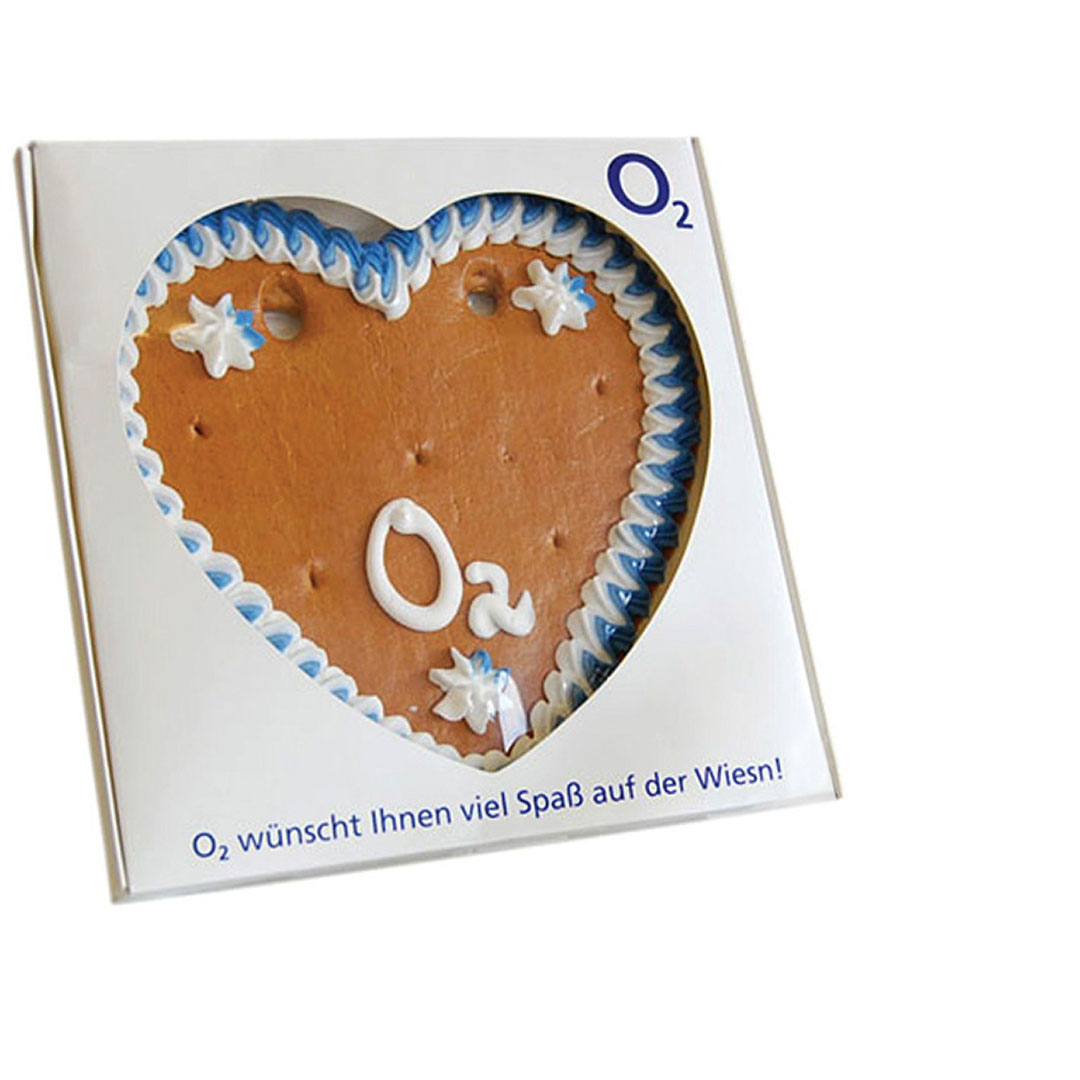 Lebkuchenherz zum Selbstbeschriften