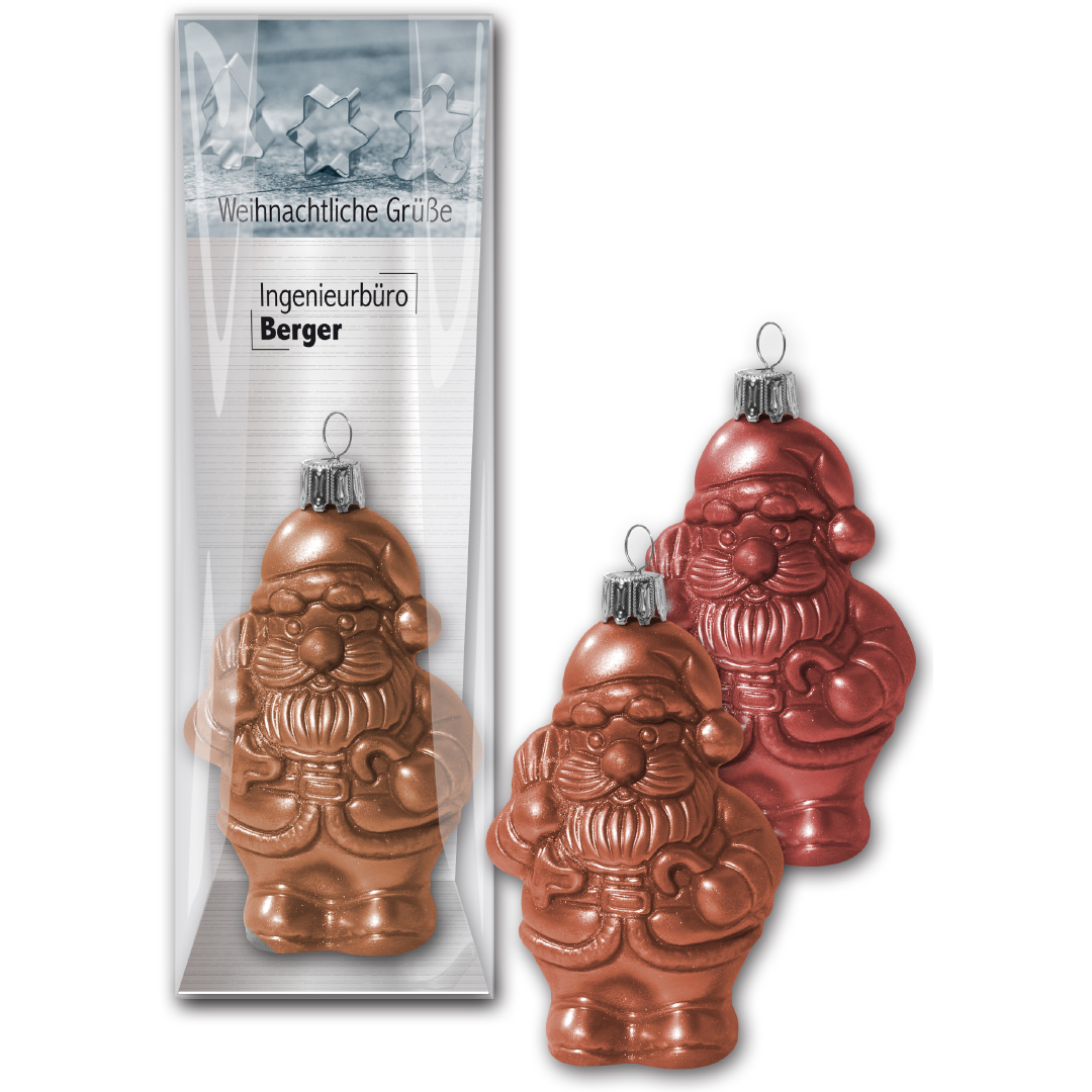 Schoko-Christbaumkugel Nikolaus Bruno 100g