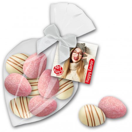 Trüffelostereier mit Karte