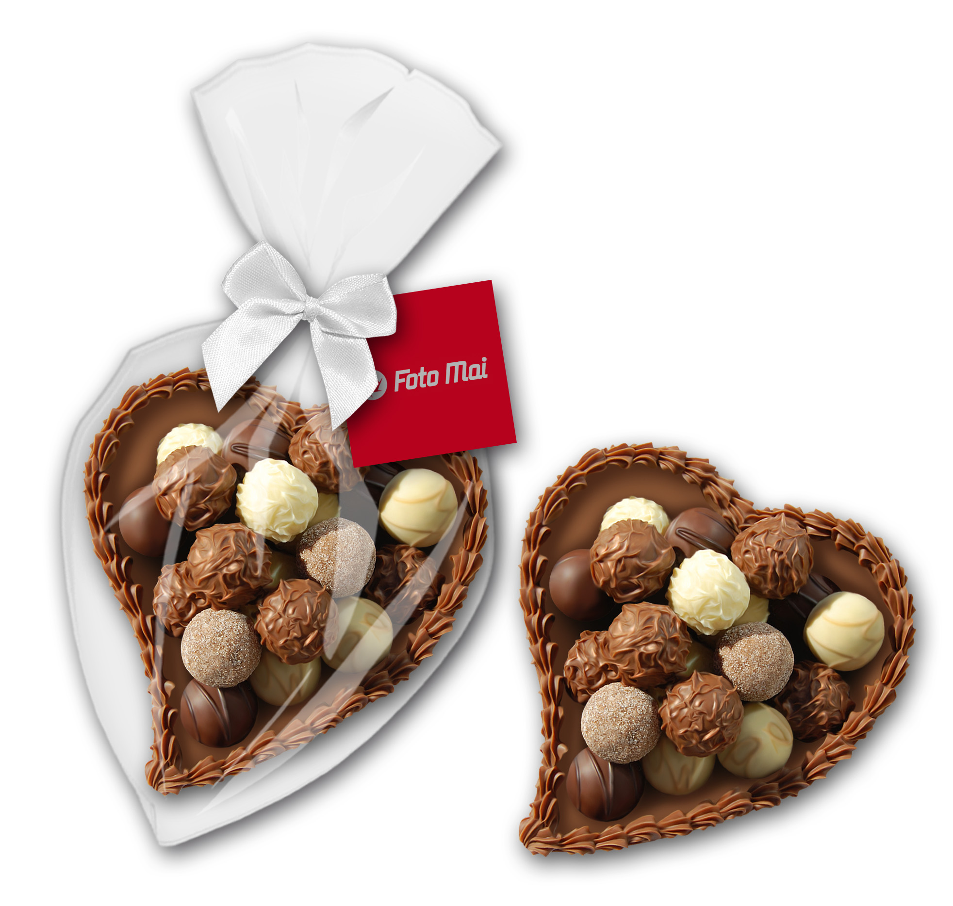 Gefülltes Trüffelherz groß 250g