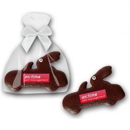 Honigosterbrot - Hase im Cabrio Schoko