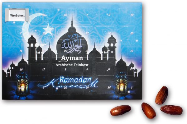 Ramadankalender mit 30 Fächern