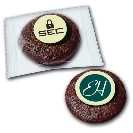 Brownie mit Logo