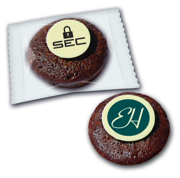 Brownie mit Logo