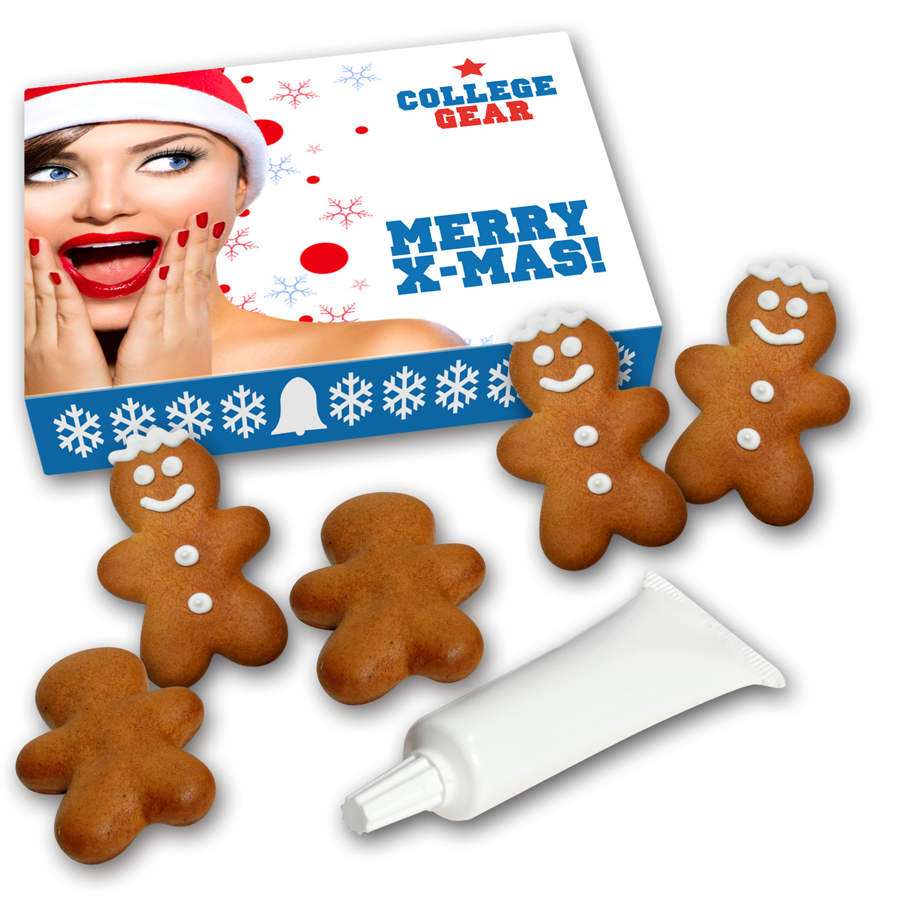 Lebkuchen - Männer Bastelset