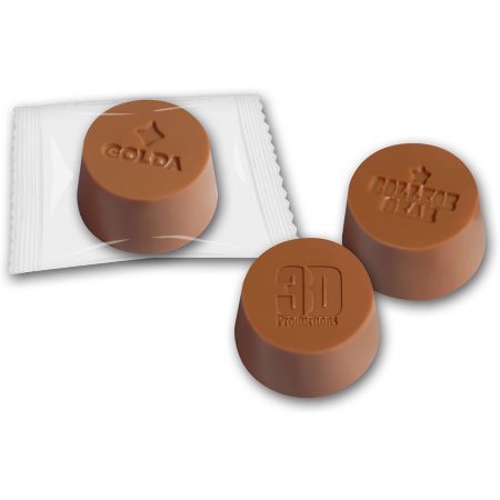 Schokoladentöpfchen mit Prägung