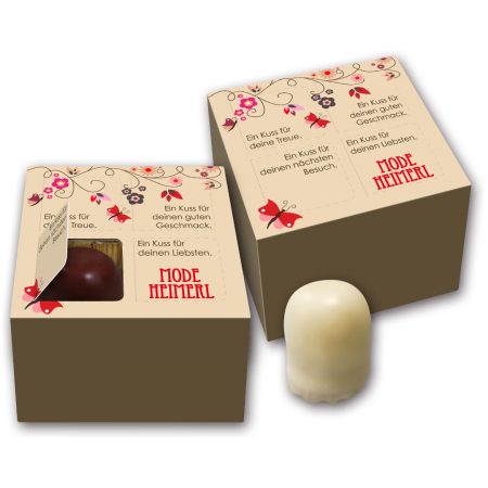 4er Mini Schoko Küsse