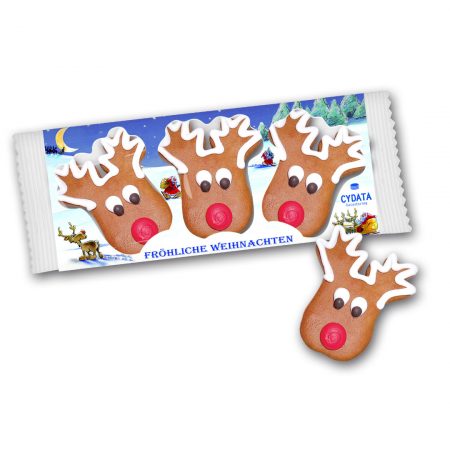 Lebkuchenelche 3 Stück in Schmuckkarton