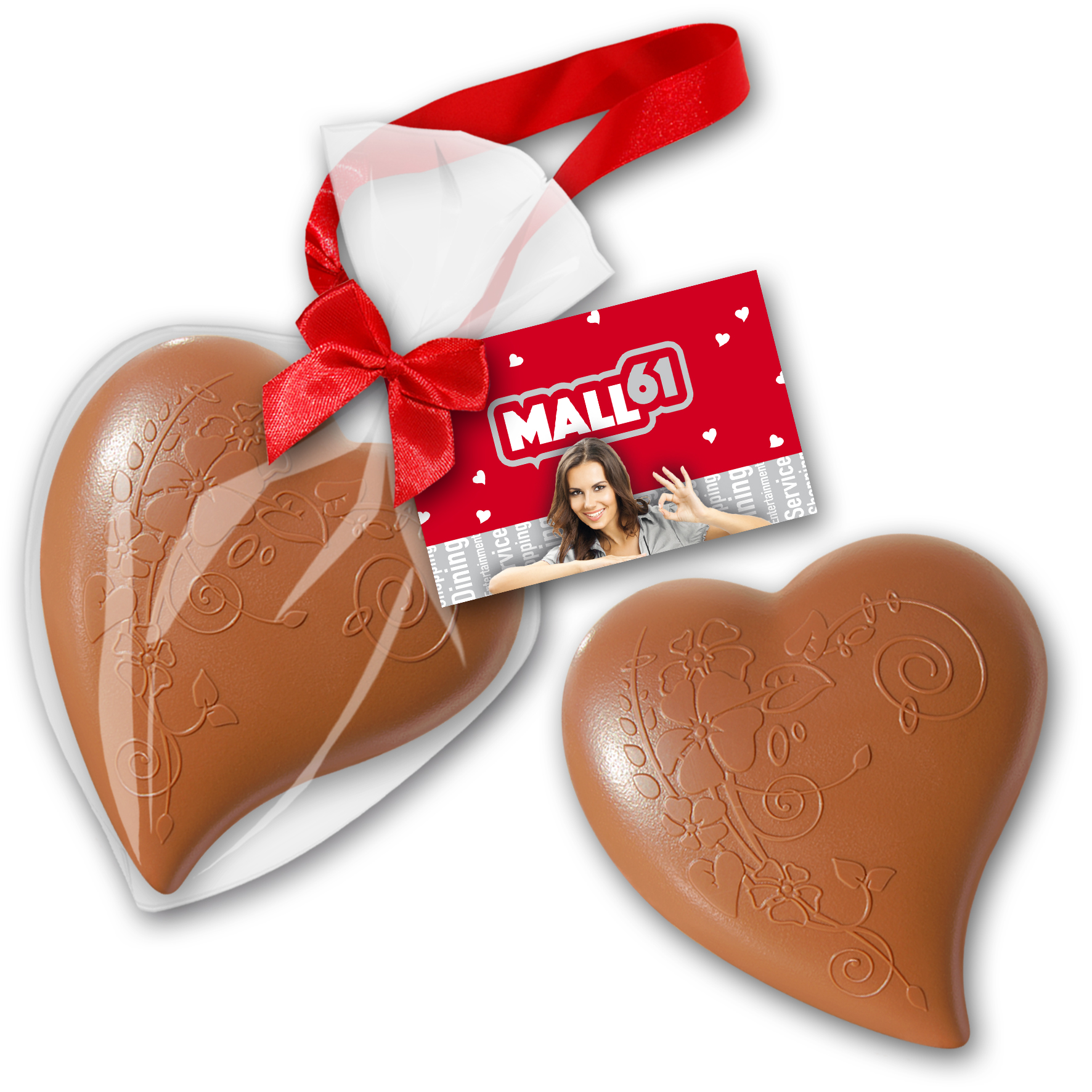 Schokoladenherz groß