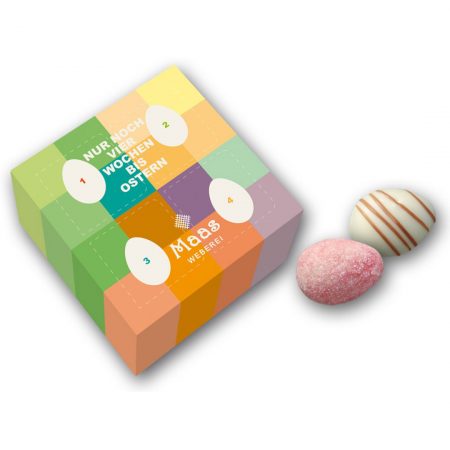4er Trüffelpralineneier Schmuckpackung