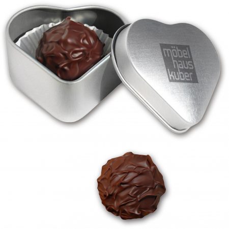 Trüffelherzdose 1er