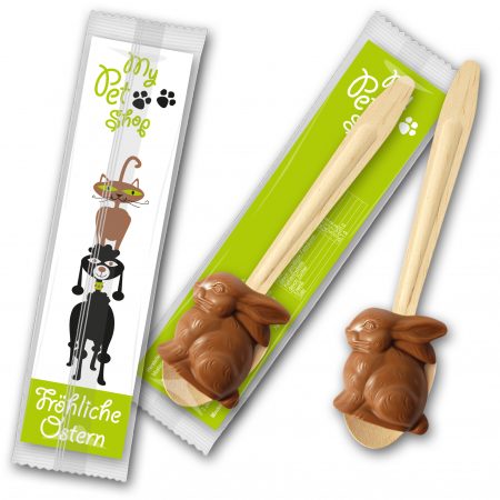 Trinkschokolade Ostern auf Karte